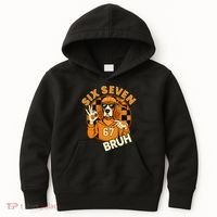 Six Seven 67 Dog 6-7 College Football Kids Hoodie thumb 0