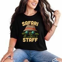 Safari Staff Art Zookeeper Costume Zoo Jungle Comfort Colors T-Shirt thumb 0