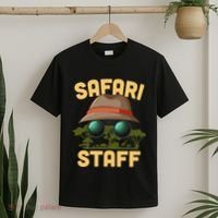 Safari Staff Art Zookeeper Costume Zoo Jungle T-Shirt thumb 2