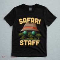 Safari Staff Art Zookeeper Costume Zoo Jungle T-Shirt thumb 5