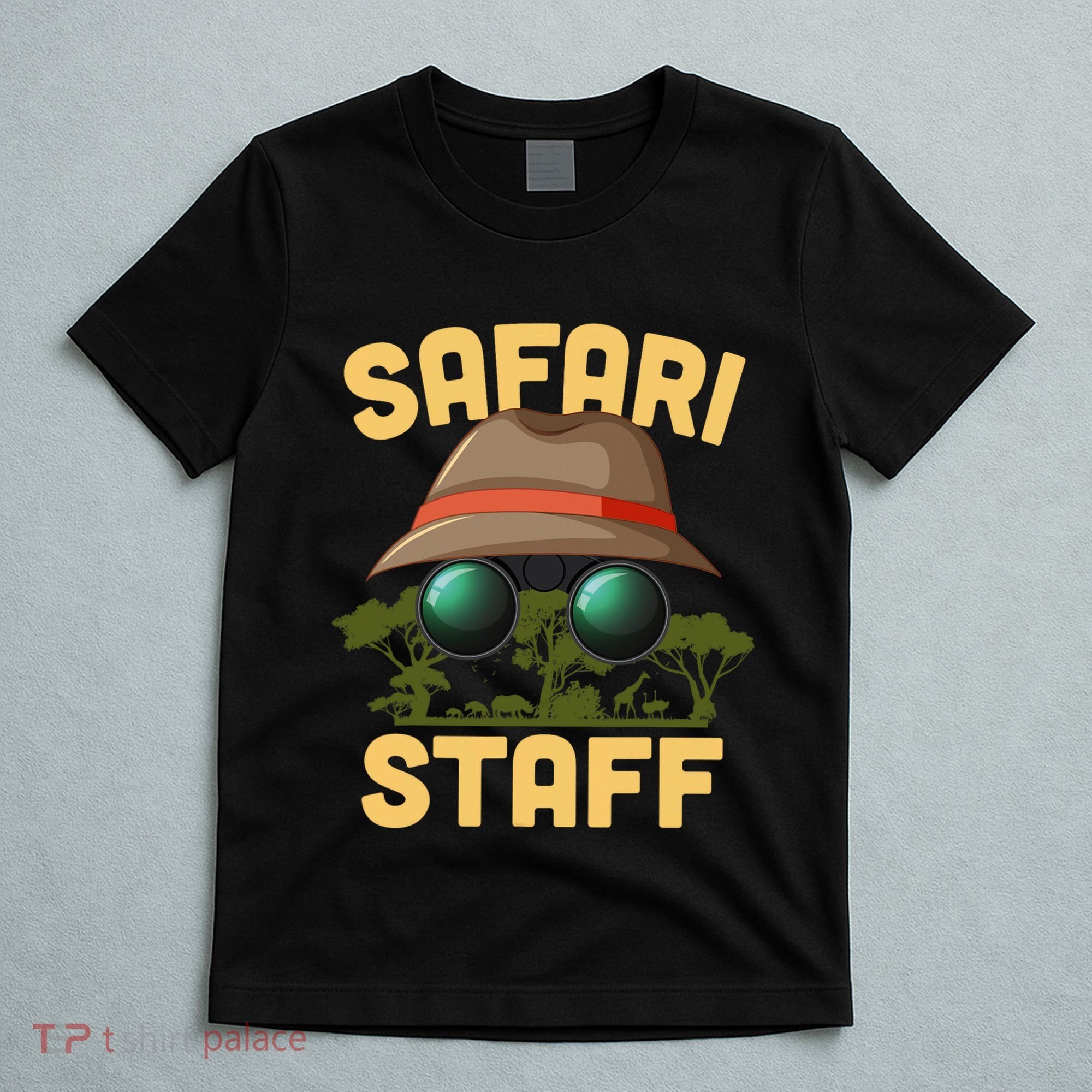 Safari Staff Art Zookeeper Costume Zoo Jungle T-Shirt
