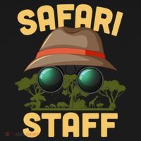 Safari Staff Art Zookeeper Costume Zoo Jungle T-Shirt thumb 7