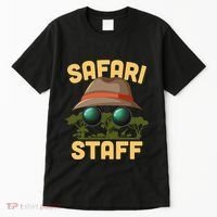 Safari Staff Art Zookeeper Costume Zoo Jungle Tall T-Shirt thumb 0
