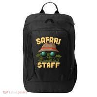 Safari Staff Art Zookeeper Costume Zoo Jungle City Backpack thumb 0