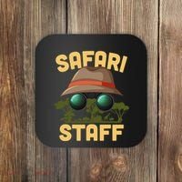 Safari Staff Art Zookeeper Costume Zoo Jungle Coaster thumb 0