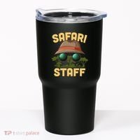 Safari Staff Art Zookeeper Costume Zoo Jungle Tumbler thumb 0
