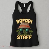 Safari Staff Art Zookeeper Costume Zoo Jungle Women's Tank Top thumb 3