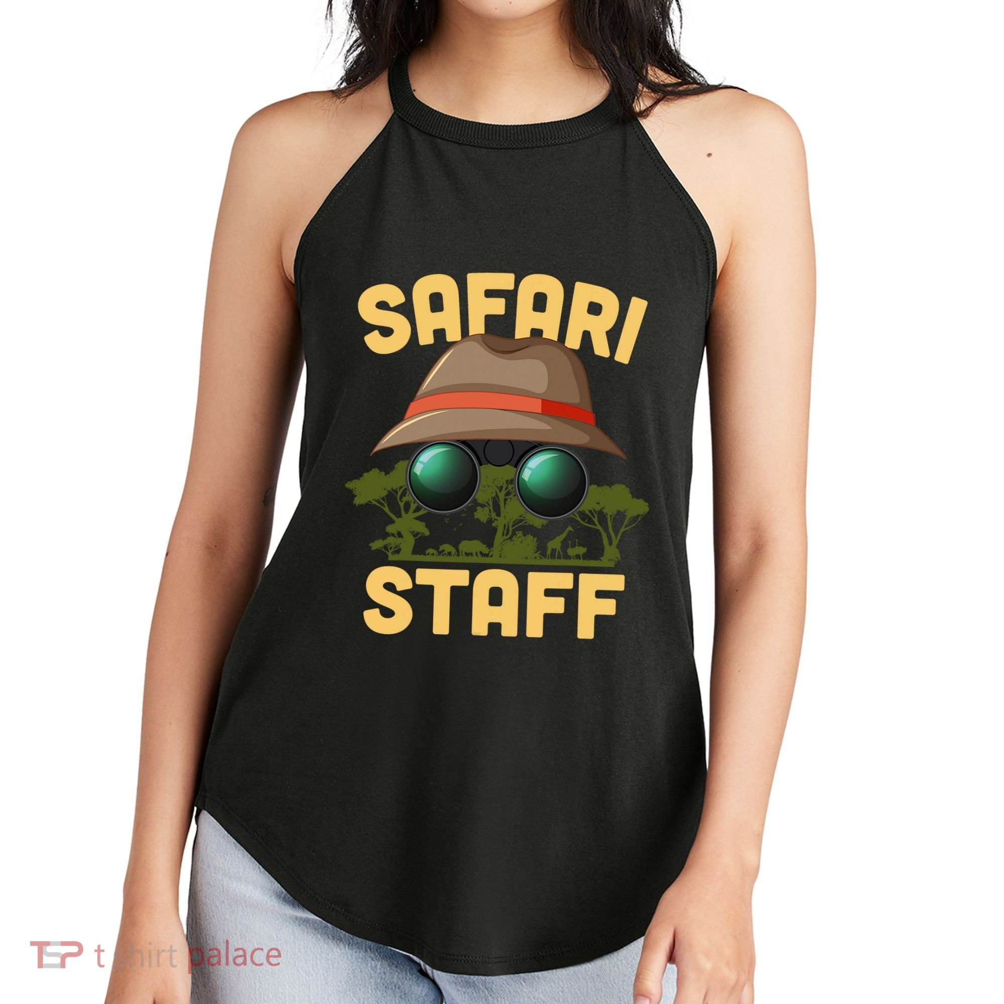 Safari Staff Art Zookeeper Costume Zoo Jungle Women's Perfect Tri Rocker Tank