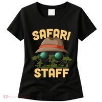 Safari Staff Art Zookeeper Costume Zoo Jungle Women's T-Shirt thumb 0