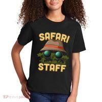 Safari Staff Art Zookeeper Costume Zoo Jungle Kids T-Shirt thumb 2