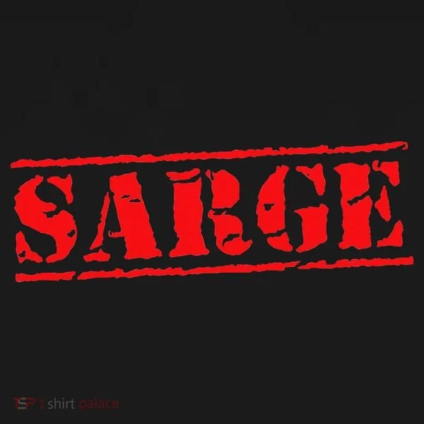 Sarge Doggie Tank