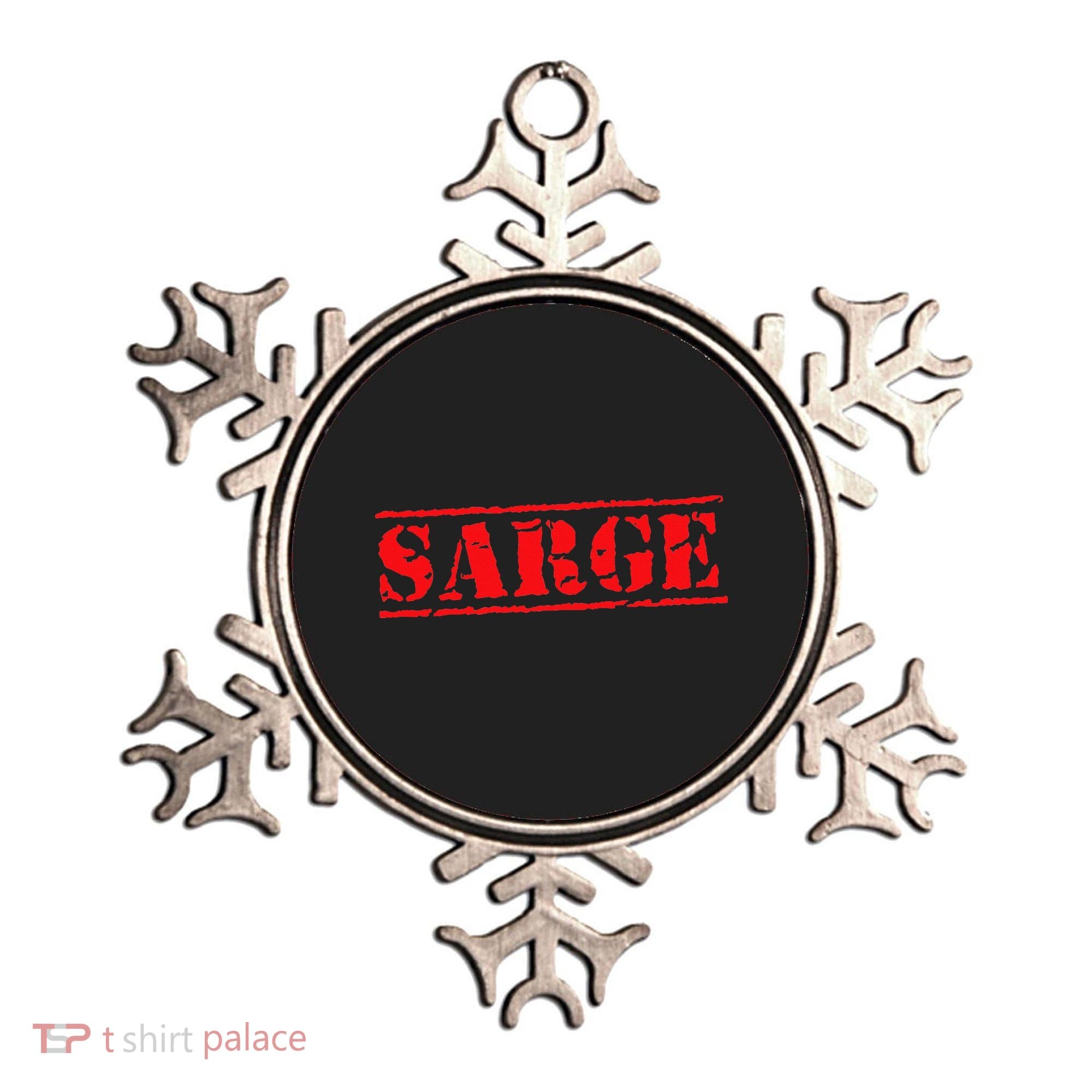 Sarge Ornament