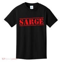 Sarge Kids T-Shirt thumb 0