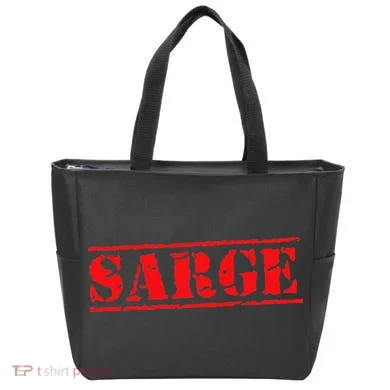 Sarge Tote Bag