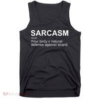 Sarcasm Tank Top thumb 0