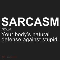 Sarcasm Golf Towel thumb 3
