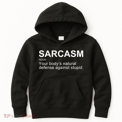 Sarcasm Kids Hoodie