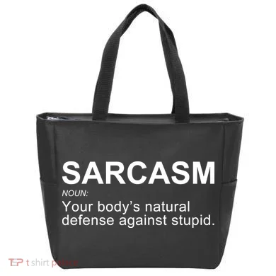 Sarcasm Tote Bag