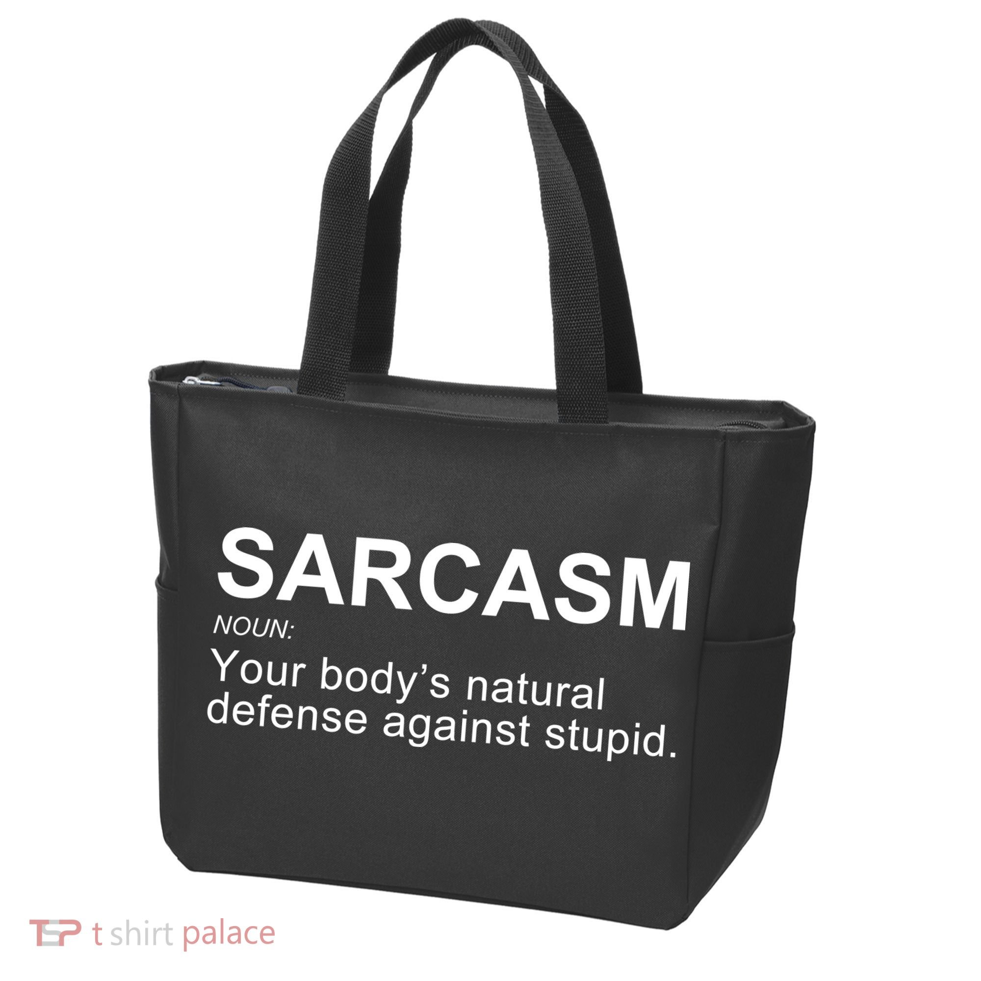Sarcasm Tote Bag