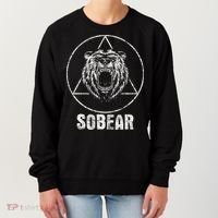 Sobear Sobriety Anniversary Sober Aa Na Recovery Women's Sweatshirt thumb 0