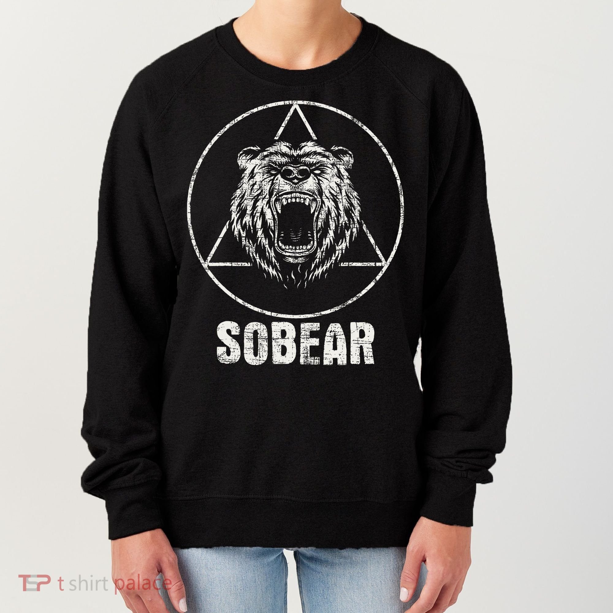 Sobear Sobriety Anniversary Sober Aa Na Recovery Women's Sweatshirt