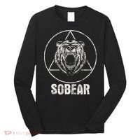 Sobear Sobriety Anniversary Sober Aa Na Recovery Long Sleeve Shirt thumb 0