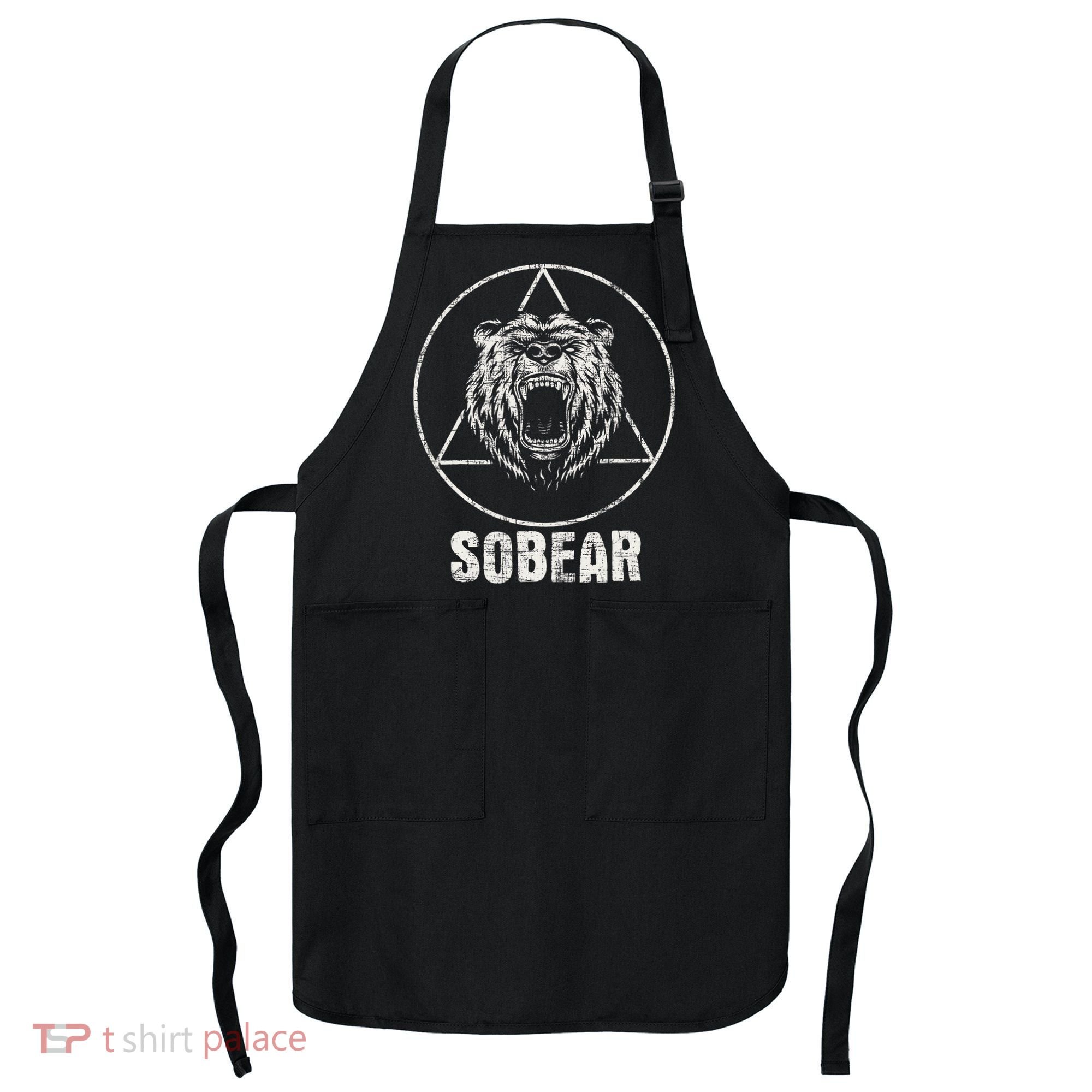 Sobear Sobriety Anniversary Sober Aa Na Recovery Apron
