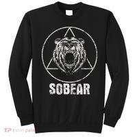 Sobear Sobriety Anniversary Sober Aa Na Recovery Sweatshirt thumb 0