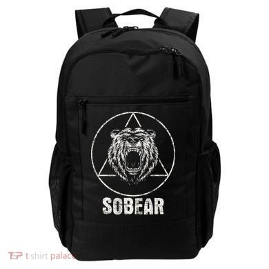 Sobear Sobriety Anniversary Sober Aa Na Recovery Backpack