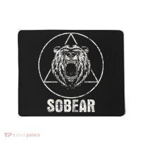 Sobear Sobriety Anniversary Sober Aa Na Recovery Mousepad thumb 0