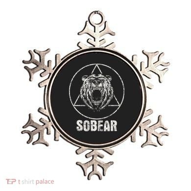 Sobear Sobriety Anniversary Sober Aa Na Recovery Ornament
