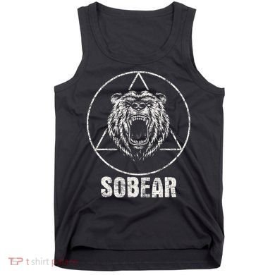 Sobear Sobriety Anniversary Sober Aa Na Recovery Tank Top