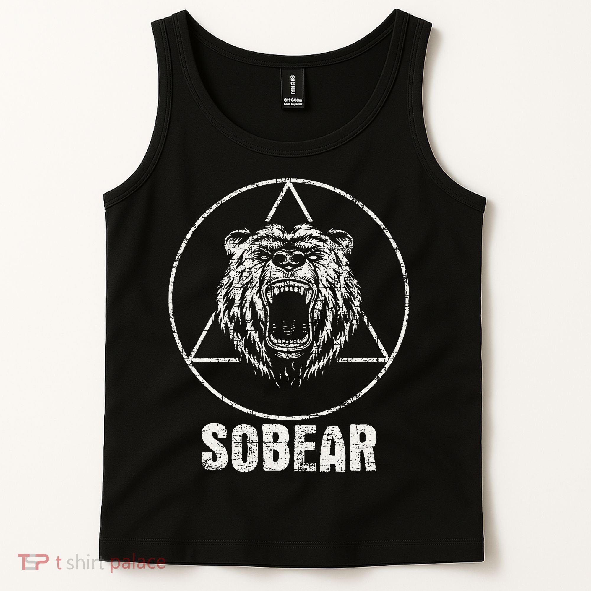 Sobear Sobriety Anniversary Sober Aa Na Recovery Tank Top
