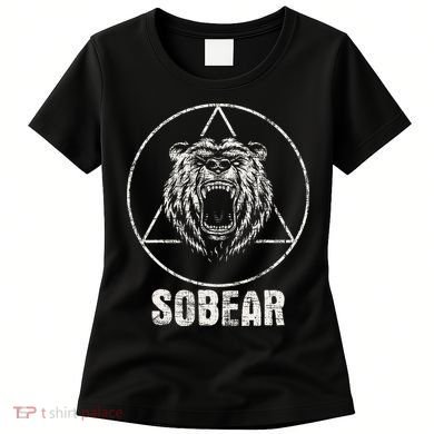 Sobear Sobriety Anniversary Sober Aa Na Recovery Women's T-Shirt