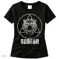 Sobear Sobriety Anniversary Sober Aa Na Recovery Women's T-Shirt thumb 0