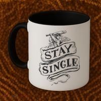 Stay Single Anti Valentine's Day Coffee Mug thumb 2