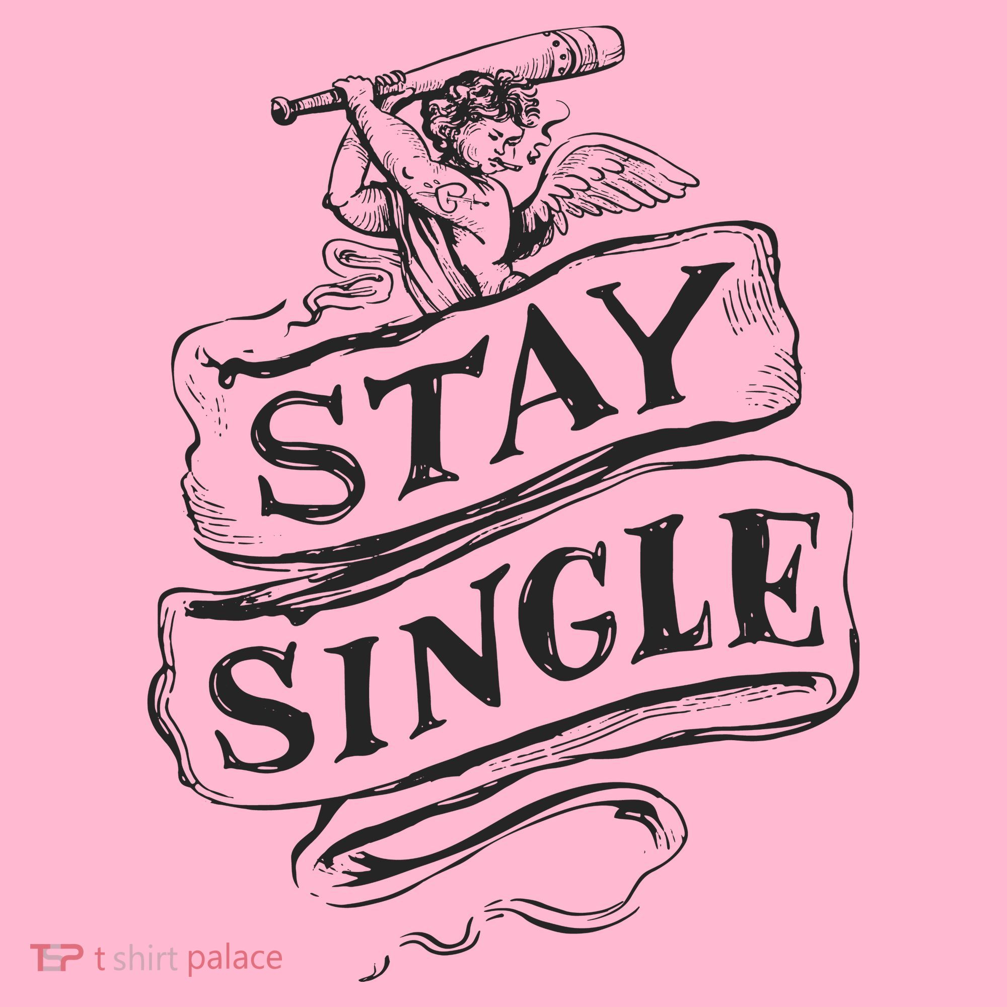 Stay Single Anti Valentine's Day Doggie Tank