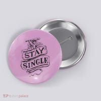 Stay Single Anti Valentine's Day Button thumb 0