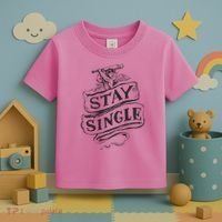 Stay Single Anti Valentine's Day Toddler T-Shirt thumb 3