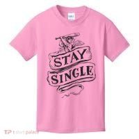 Stay Single Anti Valentine's Day Kids T-Shirt thumb 0