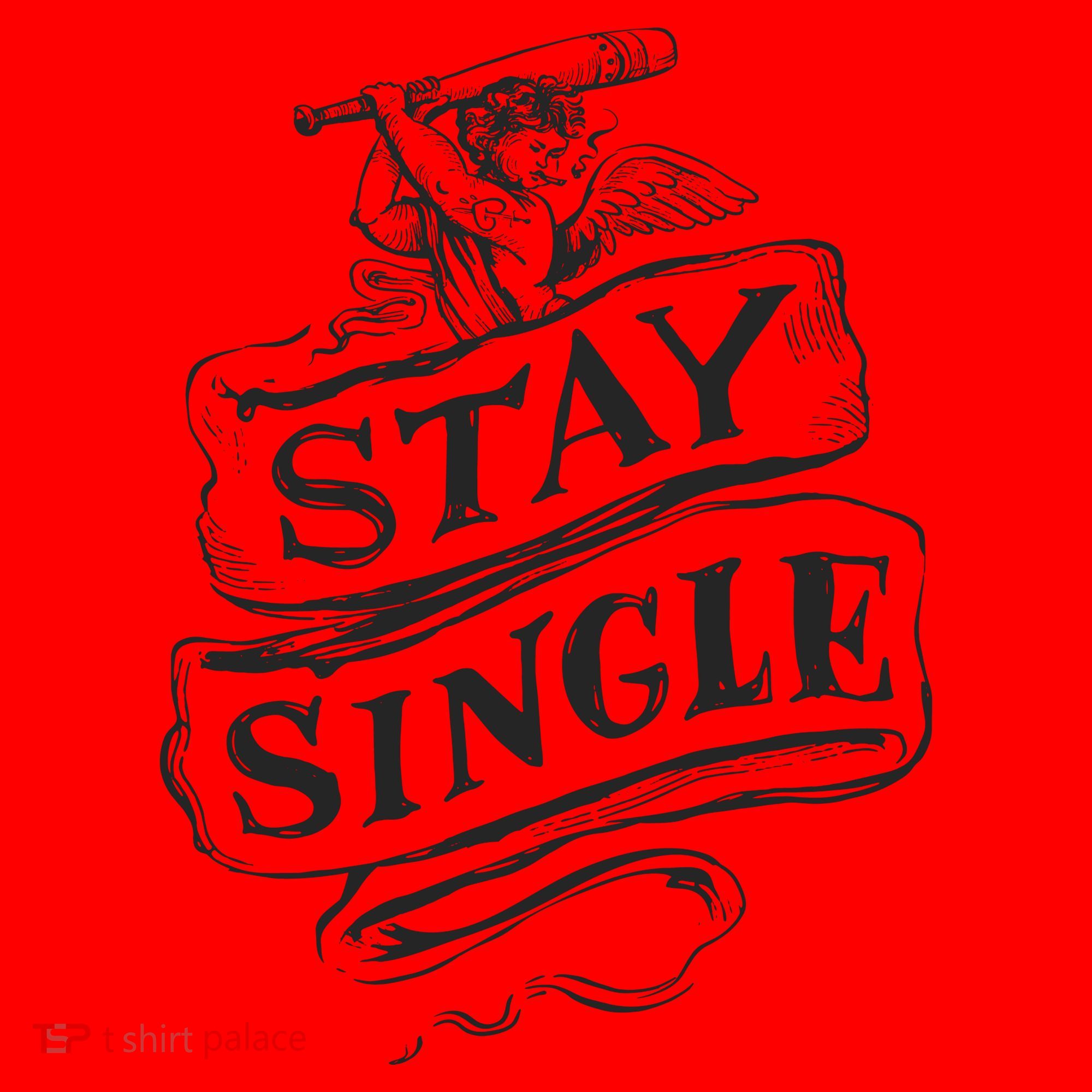 Stay Single Anti Valentine's Day Santa Hat