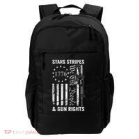Stars Stripes And Gun Rights Pro Guns 2nd Amendment Backpack thumb 0