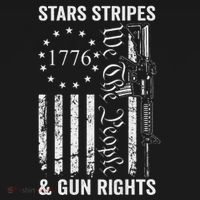Stars Stripes And Gun Rights Pro Guns 2nd Amendment Bucket Hat thumb 4