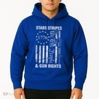 Stars Stripes And Gun Rights Pro Guns 2nd Amendment Hoodie thumb 2