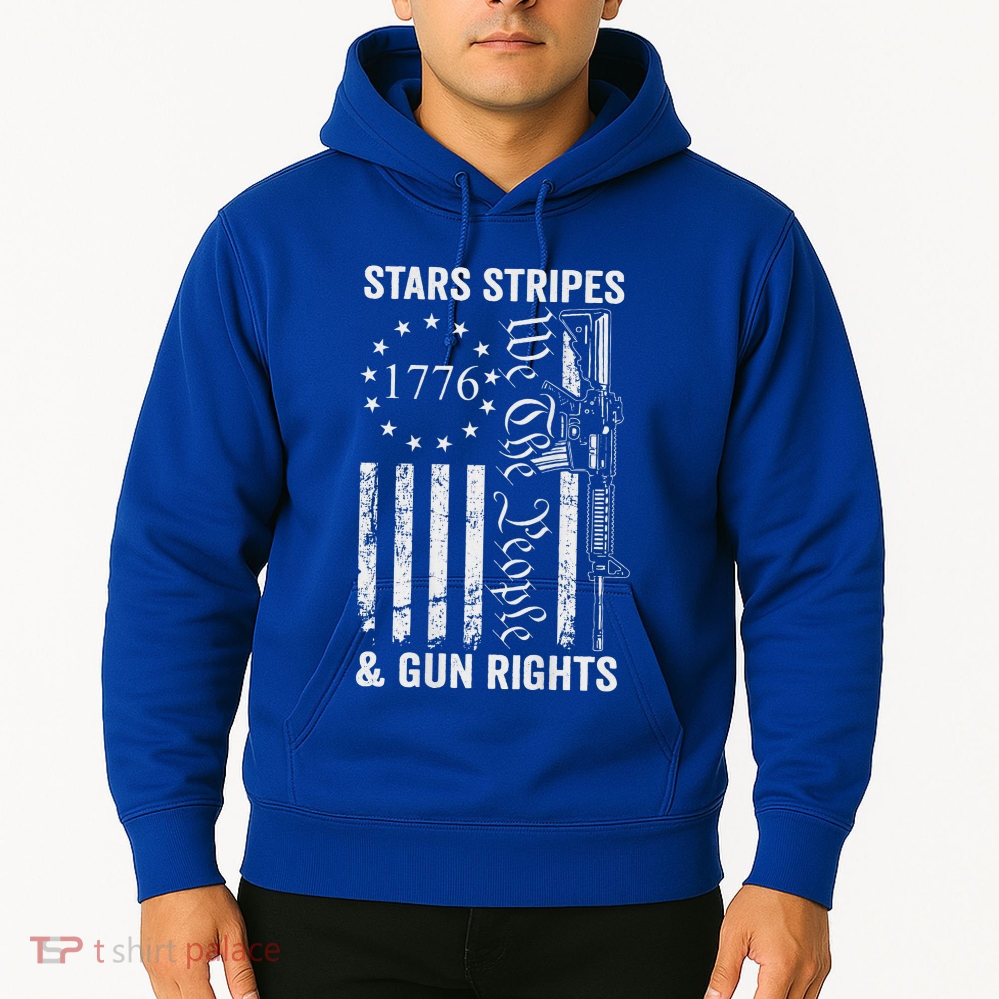 Stars Stripes And Gun Rights Pro Guns 2nd Amendment Hoodie