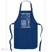 Stars Stripes And Gun Rights Pro Guns 2nd Amendment Apron thumb 0
