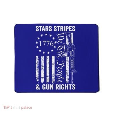 Stars Stripes And Gun Rights Pro Guns 2nd Amendment Mousepad