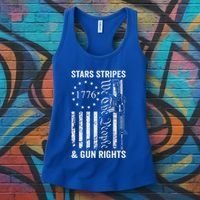 Stars Stripes And Gun Rights Pro Guns 2nd Amendment Women's Tank Top thumb 3