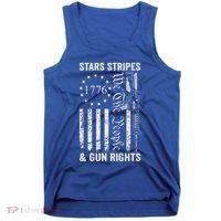Stars Stripes And Gun Rights Pro Guns 2nd Amendment Tank Top thumb 0