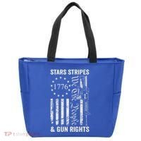 Stars Stripes And Gun Rights Pro Guns 2nd Amendment Tote Bag thumb 0